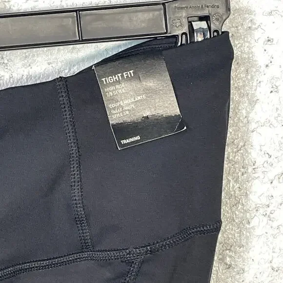 Adidas Women's Optime Plus Size 7/8 Tights Black, 3X - Picture 4 of 6